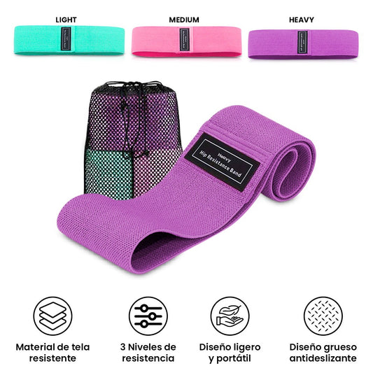 Bandas Cerradas Elásticas de Tela