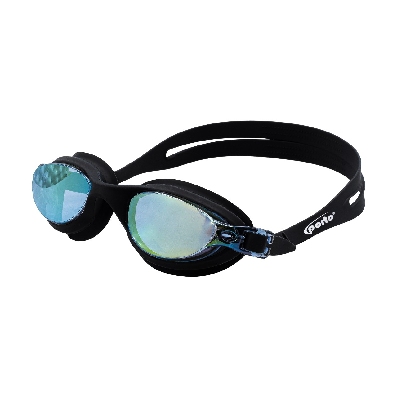 LENTES DE NATACIÓN  PORTO WAVE PARA NIÑOS NEGRO