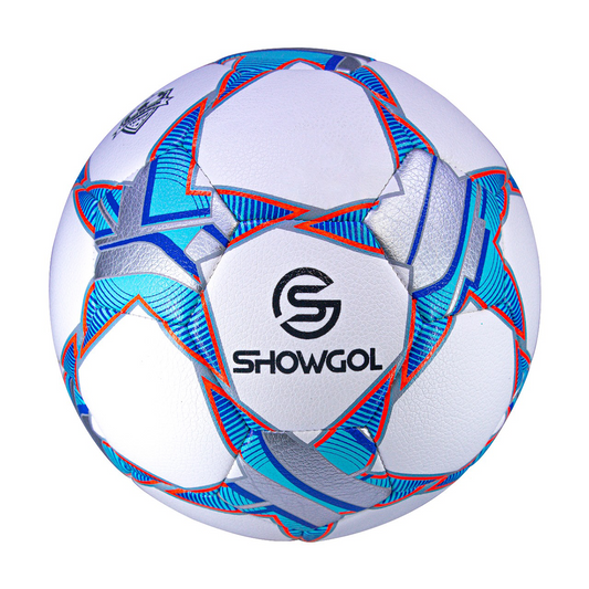 PELOTA DE FÚTBOL SHOWGOL FOAM CHAMPIONS CELESTE