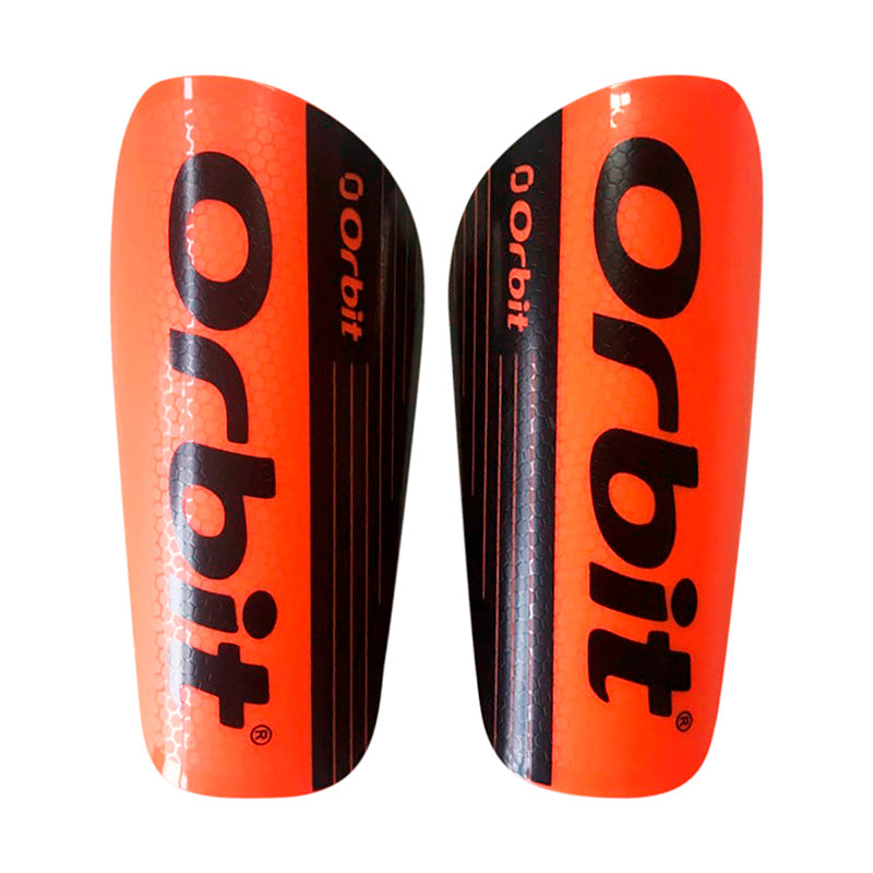 CANILLERA DE FÚTBOL ADULTO ORBIT NARANJA ORB-002