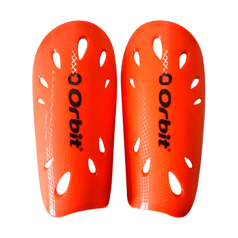 CANILLERA DE FÚTBOL ADULTO ORBIT NARANJA ORB-001