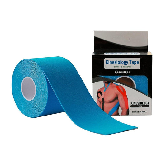 CINTA  KINESIOLÓGICA TAPE  5CM X 5M CELESTE