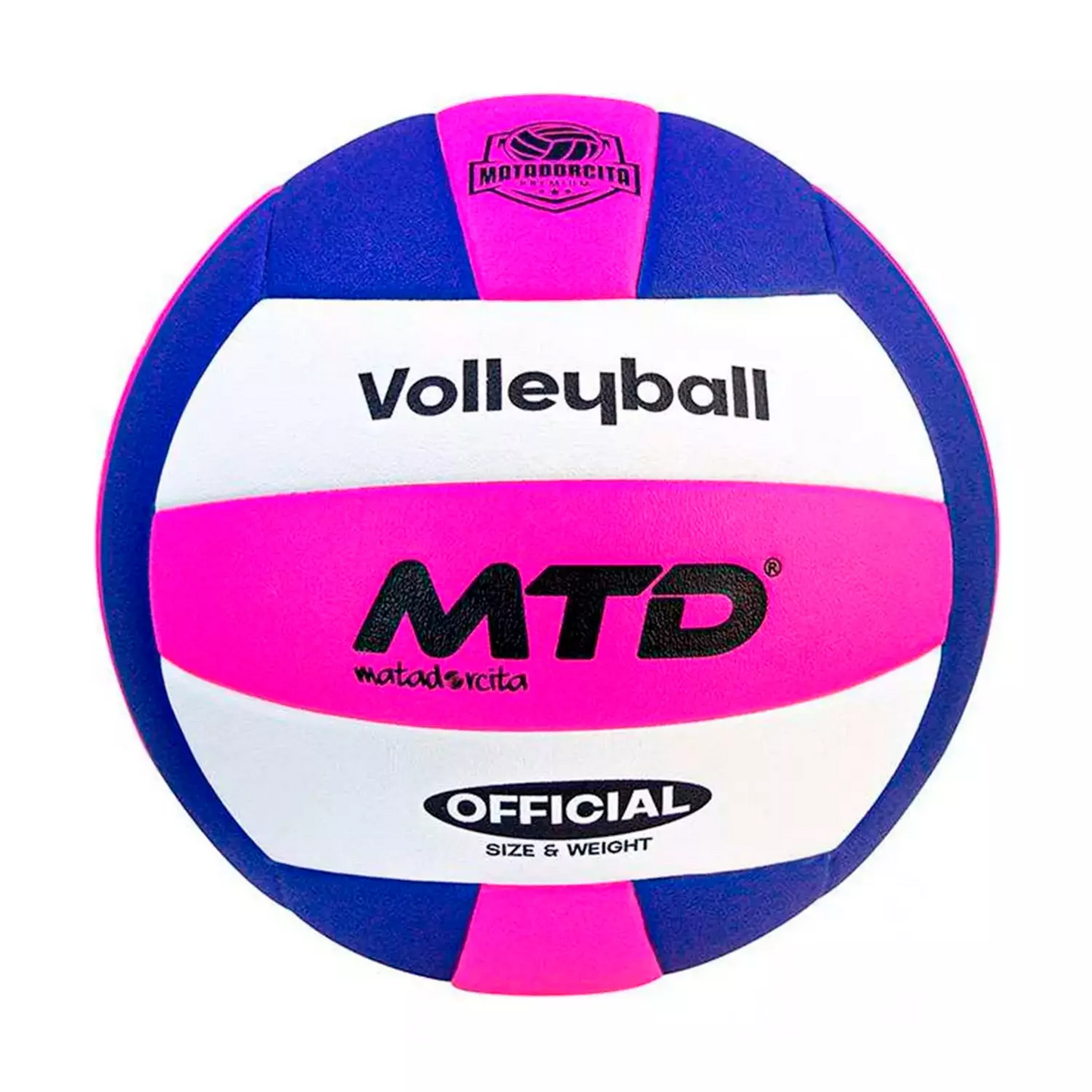 PELOTA DE VOLEY MTD PU THERMOSELLADO FUCSIA