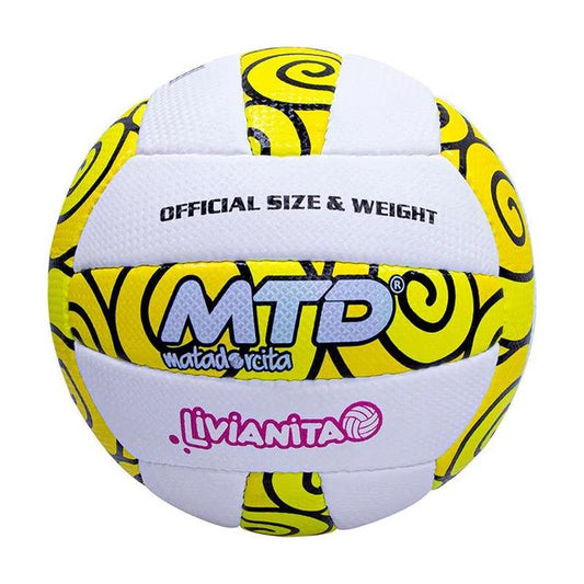 Pelota De Vóley Matadorcita Livianita Amarillo