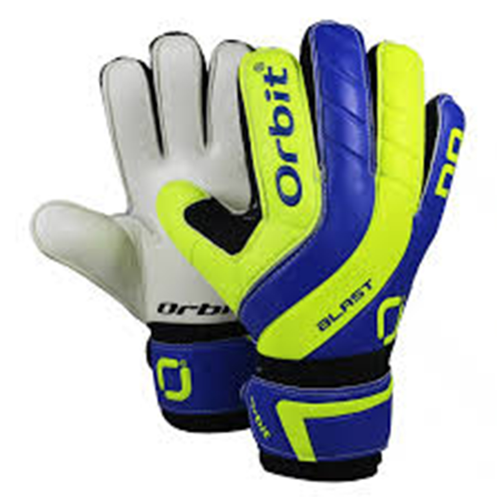 Guantes de Arquero con Varilla Orbit Blast AzulAmarillo N8