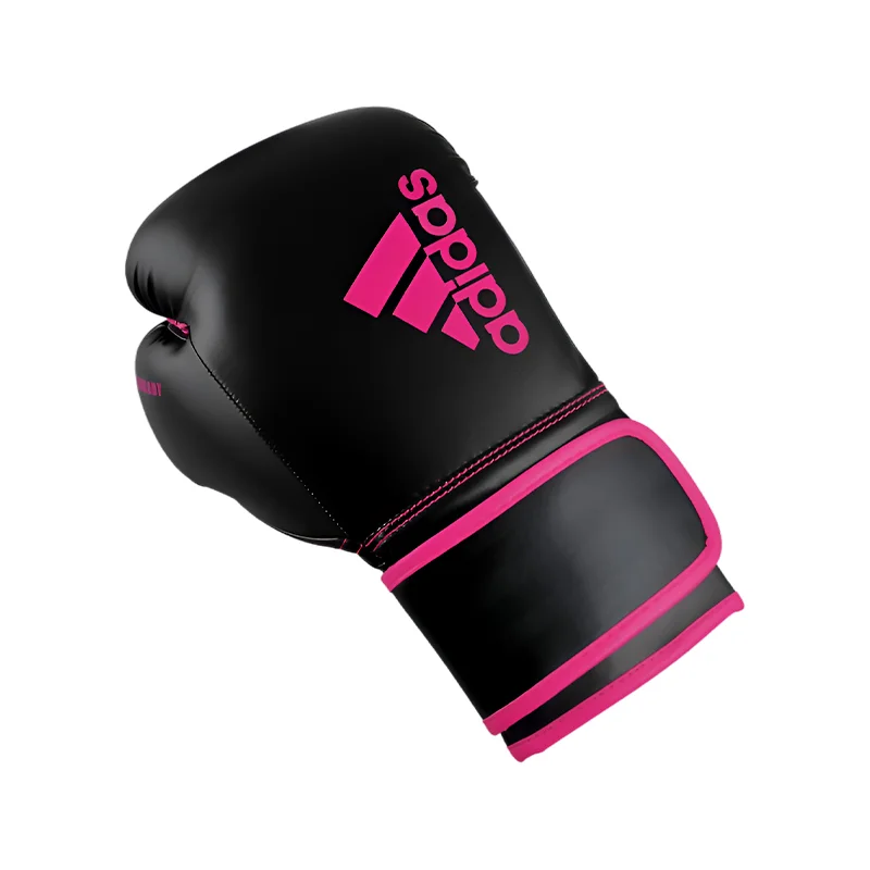 GUANTES BOXEO HYBRID 80 BLACK/PINK 14OZ