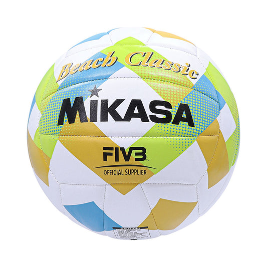 PELOTA DE VOLEY DE PLAYA MIKASA TPU COSIDO SOFT TOUCH 5