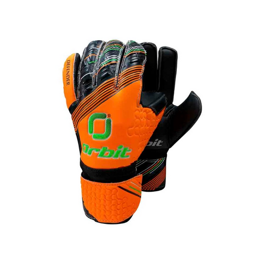 Guantes de Arquero con Varilla Orbit Defender anaranjado Talla 6