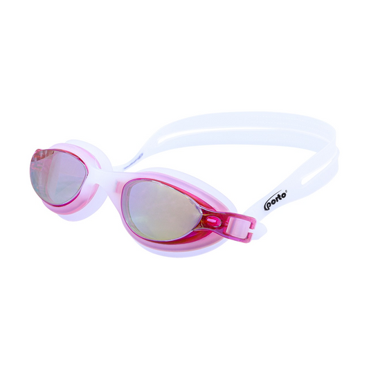 LENTES DE NATACIÓN  PORTO WAVE PARA NIÑOS BL-ROSA