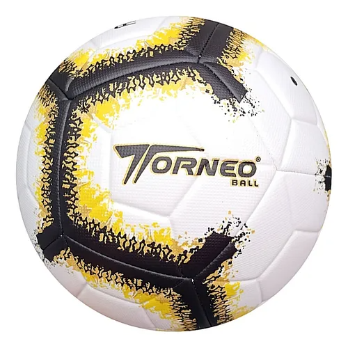 PELOTA DE FÚTBOL TORNEO PVC AMARILLO N4