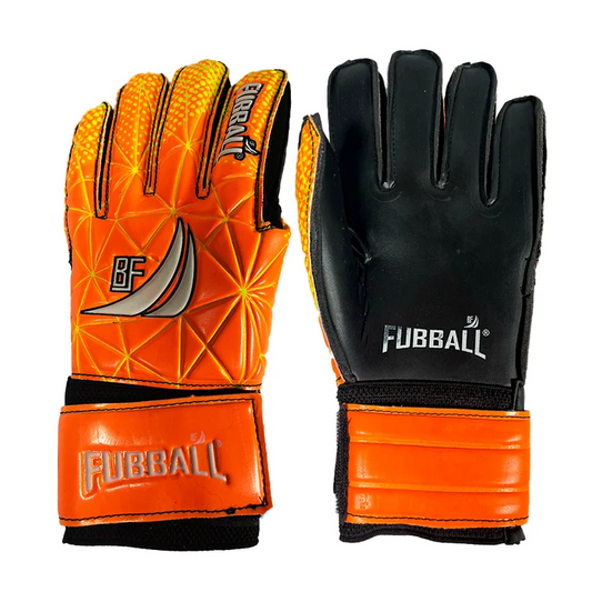 GUANTES PARA ARQUERO FUBBALL SUPERHEROE  TALLA 7 NARANJA