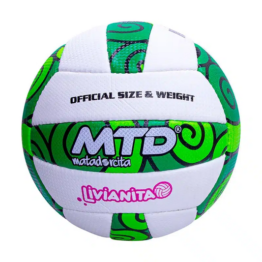 Pelota De Vóley Matadorcita Livianita Verde