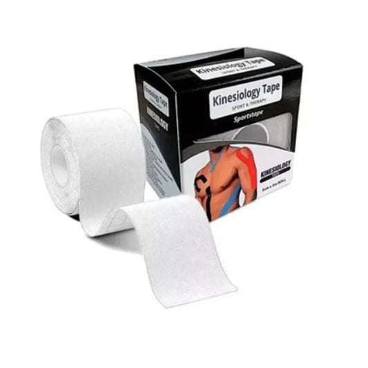CINTA KINESIOLÓGICA  TAPE 5CM X 5M GRIS