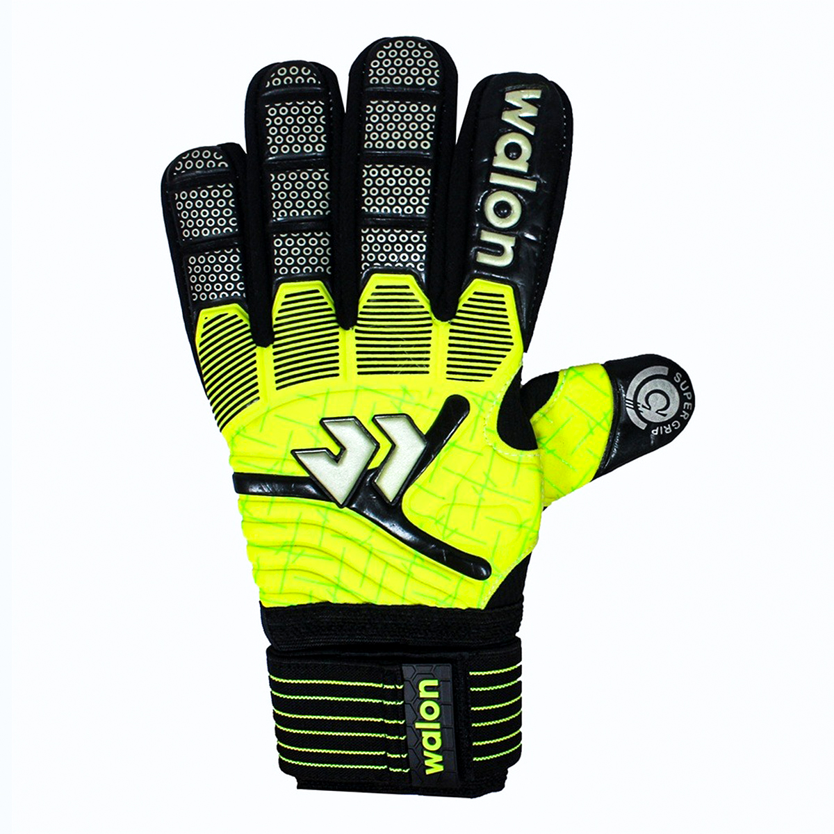 GUANTES DE ARQUERO ADULT AMARILLO NEON N8