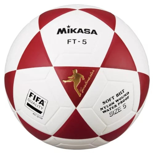 PELOTA PARA FUTBOL DE CUERO SINTETICO MIKASA FT 5 - . (Copia)