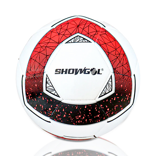 Pelota De Fútbol Pu Japones Cosido Star Showgol n5 Rojo