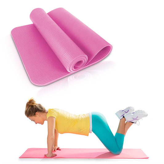 COLCHONETA MAT YOGA DE 6MM ROSA