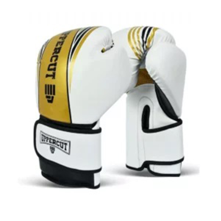 GUANTES DE BOX PARA ENTRENAMIENTO UPPERCUT BLANCO 10 ONZ