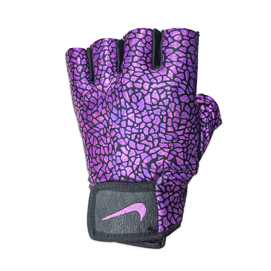 GUANTES MEDIO DEDO FITNESS MORADO