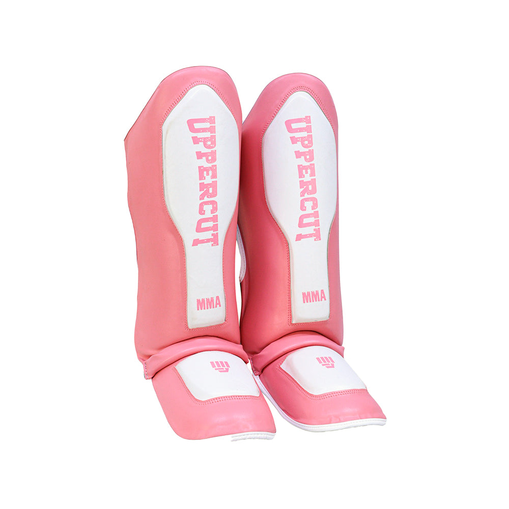 Pack UpperCut Guantes Canillera Rosa