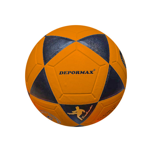 PELOTA DE FÚTBOL DEPORMAX ESTRELLA NARANJA N4