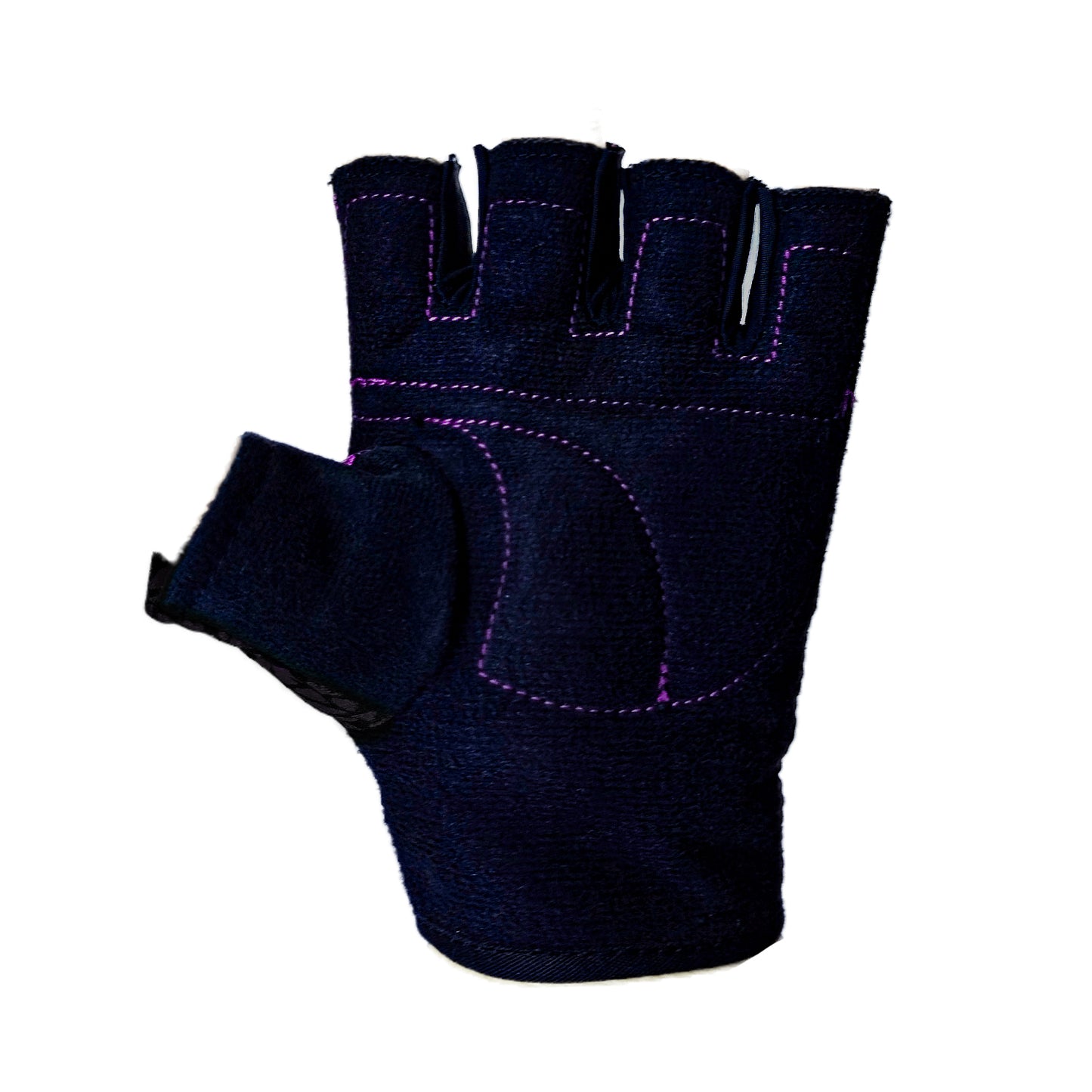 GUANTES MEDIO DEDO FITNESS MORADO