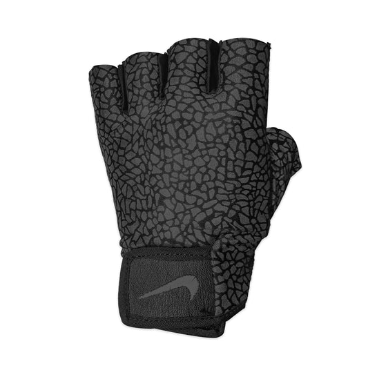 GUANTES MEDIO DEDO FITNESS NEGRO