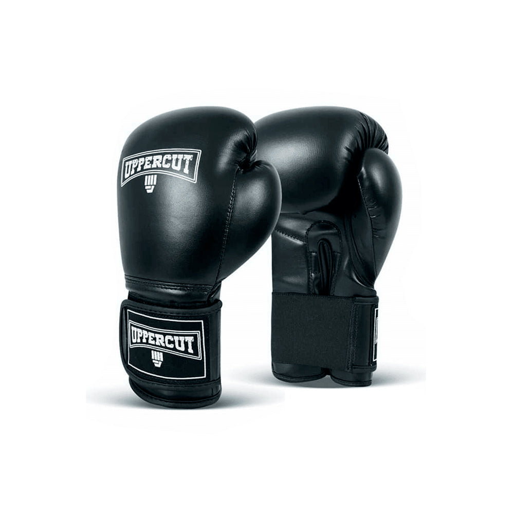 Pack UpperCut Guantes Canillera Negro
