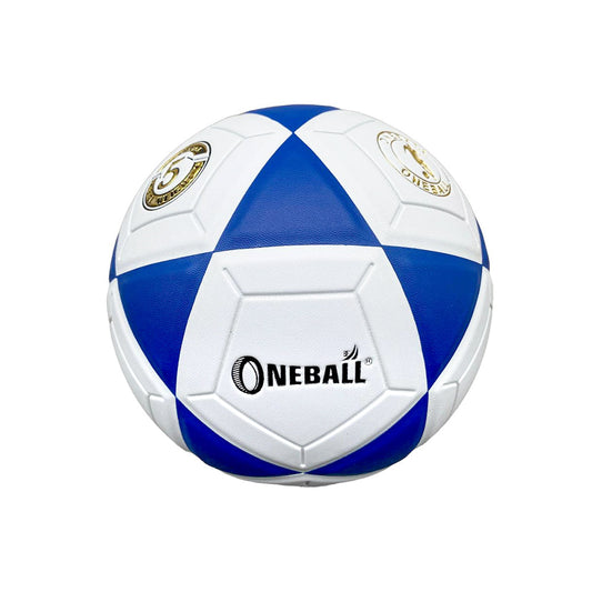 PELOTA DE FÚTBOL ONEBALL ESTRELLA FONDO BLANCO PVC N5