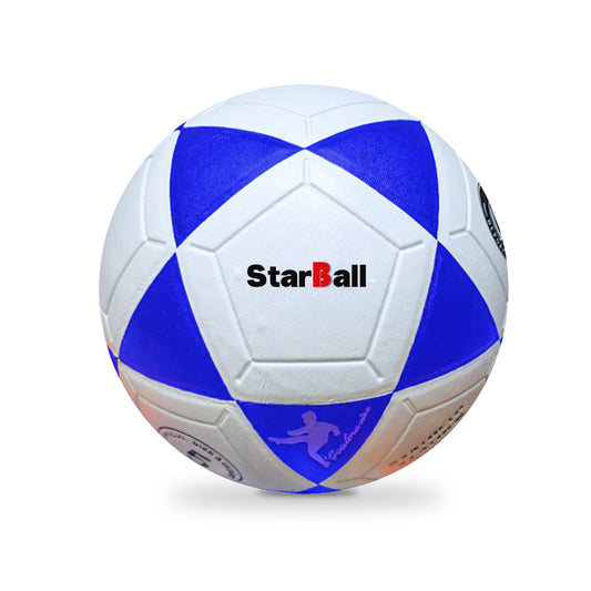 PELOTA DE FÚTBOL STARBALL ESTRELLA FONDO BLANCO N4