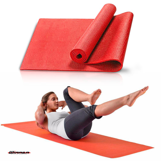 Mat de Yoga (ROJO) 6 mm