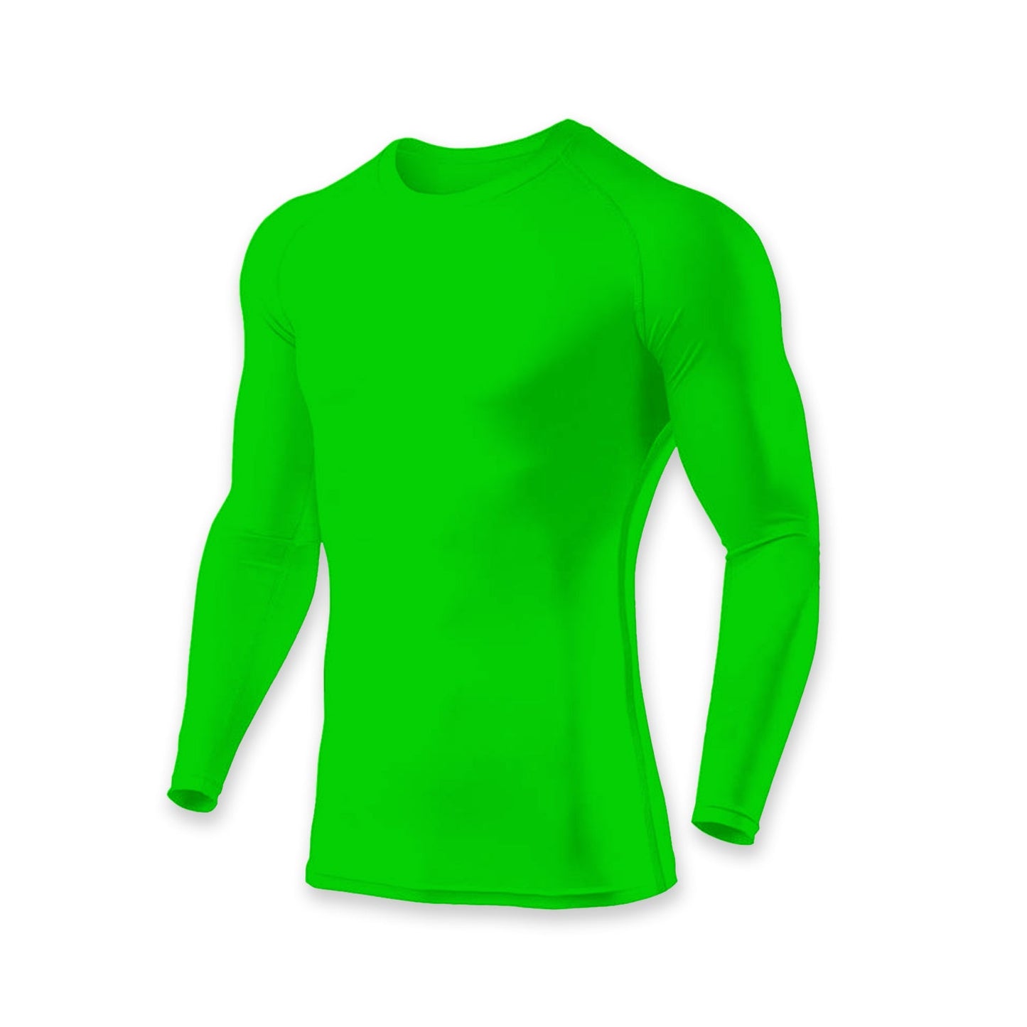 Polo Licra Manga Larga Verde